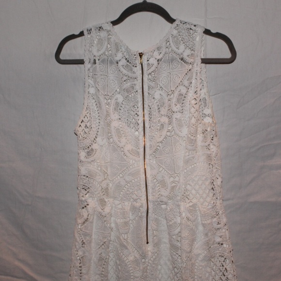 White Lace Dress - Picture 3 of 5